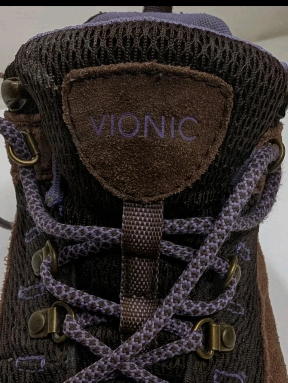 Vionic Cypress Hiking Boots Shoes Womens 9.5 Outdoor Rugged